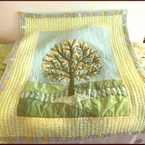 🌳🌼Land of Nod 7 piece crib set🌺🌳